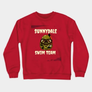 Buffy "Sunnydale swim team" scuba monster Crewneck Sweatshirt